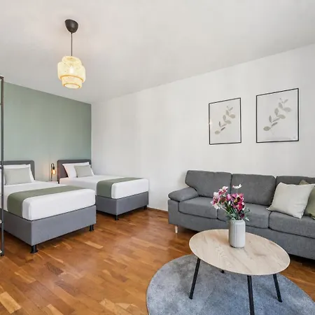 Helle 3 Zi Wohnung, Balkon, Tv, Zentral Apartman Wesel